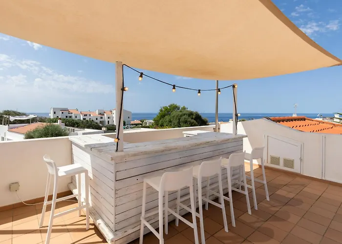 别墅 Maravilla With Heatable Pool Rooftopbar With Sea Views 比尼贝卡